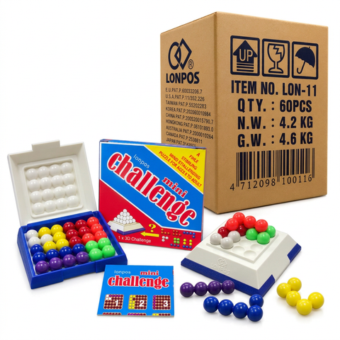 Clearance Offer - While Stocks Last - 60 Mini Challenge Games (1 carton)